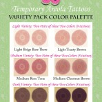 Temporary Nipple Tattoos